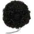 thumbnail image 6 of SAYFUTShort Afro Kinky Curly  Hair Wigs for Women Synthetic Hair Extension Short Curly Afro Wigs Full Head Ponytail Hairpieces,X-Large 120G, 6 of 7