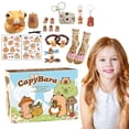 thumbnail image 1 of Each Contains A Uniquely Designed Capibala Doll With A Cute And Adorable Appearance Showcasing Their Gentle And Friendly Personality Suitable For Collectors Of All Ages, 1 of 1
