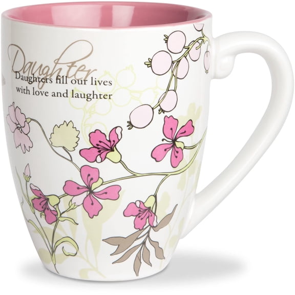 Pavilion Gift Company - Drink Decor 20 oz Daughter Coffee Mug