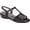 Black Snake Leather, variant on Capri, bronze, Size 8.0