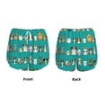thumbnail image 3 of Pofeuu Cartoon Dogs Print Women's Athletic Shorts Running Workout Shorts Tummy Control Quick Dry Gym Shorts with Pockets Double layer sports shorts-XX-Large, 3 of 7