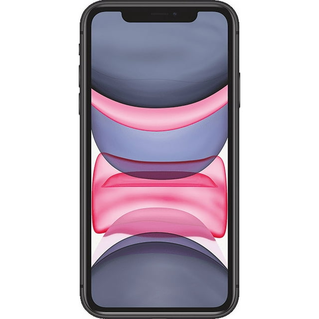 Restored Apple iPhone 11 64GB Black Unlocked Smartphone Good