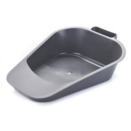 McKesson 51-H100-11 Fracture Bedpan, Gray, 34 oz. / 1006 mL, 1 Each