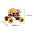 thumbnail image 3 of Dinosaurio grande TRATAR LOS JUGUETES DE LOS NIÑOS FRIGCCIÓN POWERED COCHE TOYS (estilo aleatorio), 3 of 5