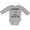 AC-Heather Grey, variant on Endoscopy Nurse Mommy Girls Long Sleeve Baby Bodysuit