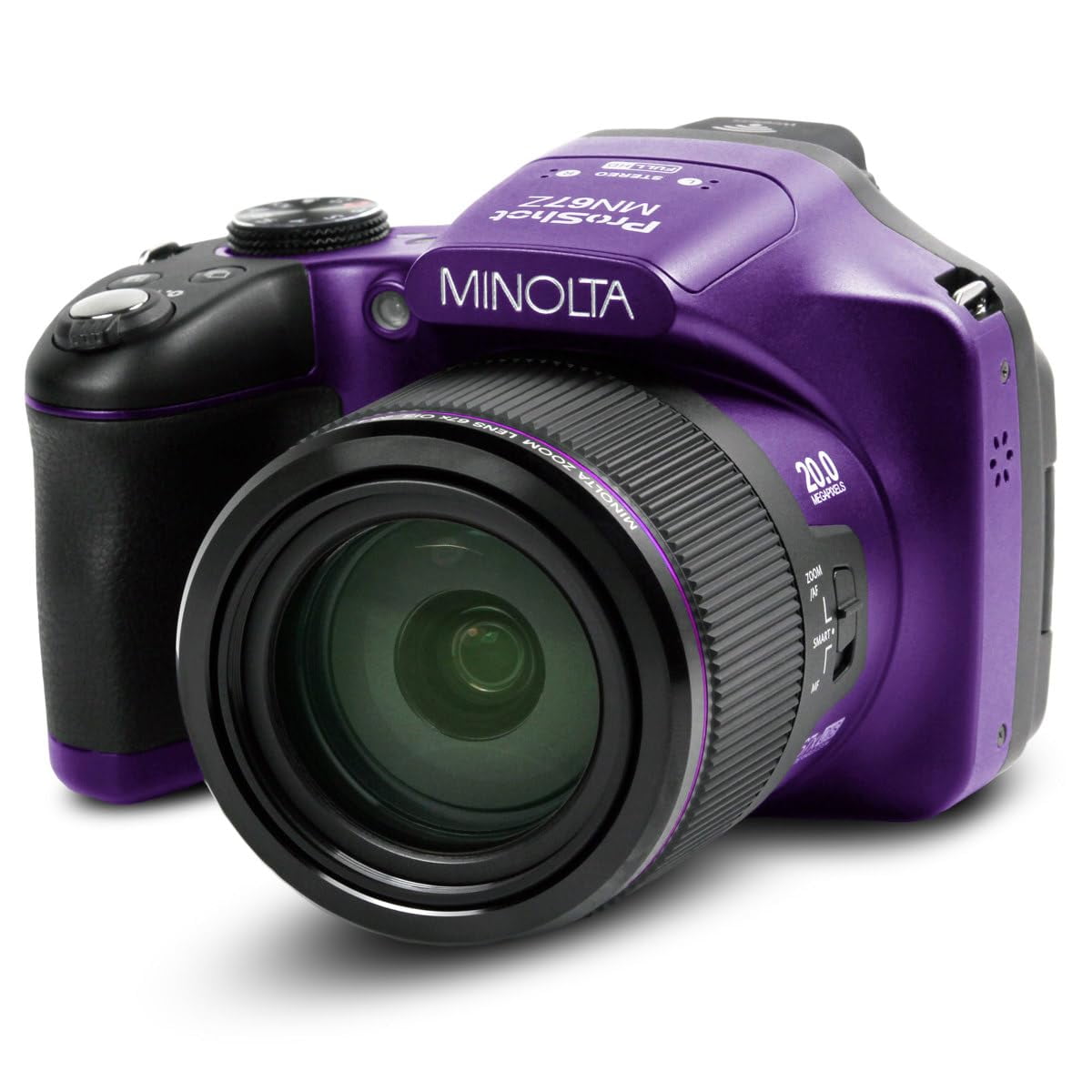 Minolta Pro Shot 20MP HD Digital Photo Camera, 67x Zoom, 1080p