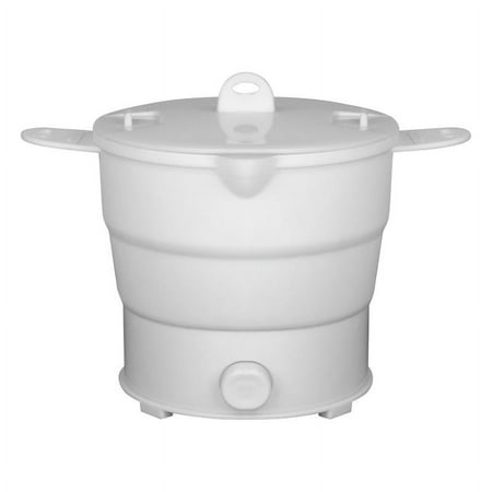 

HOOUDO Folding Silicone Electric Cooker Clearance Household Multifunctional Folding Silicone Electric Cooker Travel Portable Travel Electric Hot Pot Steamer Kettle