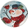 thumbnail image 6 of Watercolor Snowman 16pc Dinnerware Set, 6 of 8