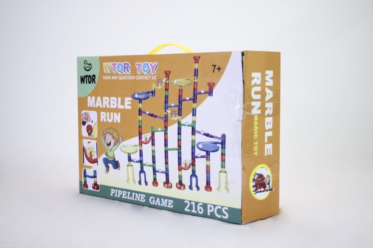 WTOR Toys 216Pcs Marble Run Pipeline Game Walmart Canada