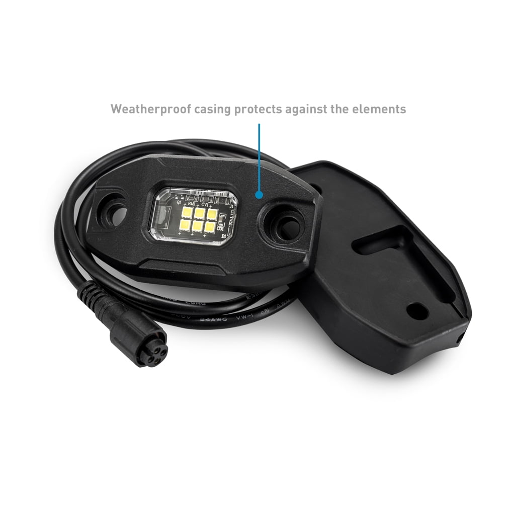 Borne Off-Road Rock Light (4)  Long Harness