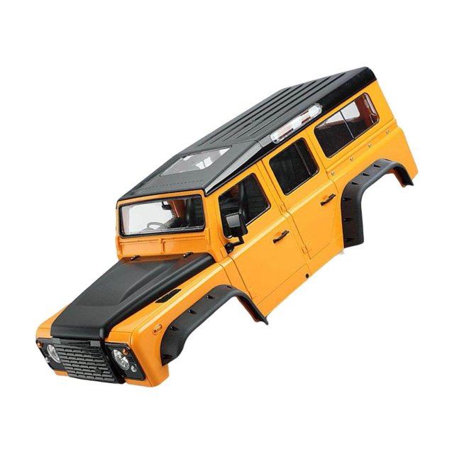 RC Car Body Shell Painted for replace parts DIY D110 1/12 Scale RC Crawler Car DIY Modified Orange