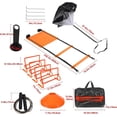 thumbnail image 3 of Lineslife 30pcs Agility Ladder Speed Training Equipment with Bag for Kids Youth Adults, 3 of 9