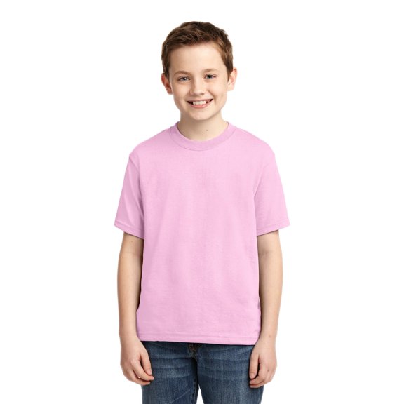 JERZEES® - Playera de algodón/poliéster Dri-Power® 50/50 para jóvenes. 29B