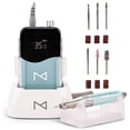 thumbnail image 1 of Máquina perforadora de uñas M Mase Professional Coreless 2 en 1, color verde azulado, 1 of 9