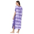 thumbnail image 3 of Layla Women’s Sleepwear 46” Knit Caftan, XS-5X, 3 of 6