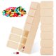 thumbnail image 3 of Paquete de 2 Mini estuche portátil para pastillas de 7 rejillas con tapa Caja de almacenamiento para tabletas a prueba de polvo Organizador de Almacenamiento y organización del hogar Albaricoque Matsuzay HA002603-02, 3 of 6
