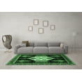 thumbnail image 3 of Ahgly Company Indoor Rectangle Persian Emerald Green Traditional Area Rugs, 2' x 5', 3 of 4