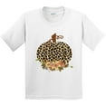 thumbnail image 3 of Inktastic Cheetah Print Pumpkin Youth T-Shirt, 3 of 5