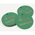 thumbnail image 3 of Inkdotpot Real Rose Gold Foil Cheers To Retirement Tags Favor Hang Paper Tags 100 Pieces, 3 of 6