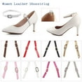 thumbnail image 5 of Wholesal Shoe Accessories Adjustable Anti-skid Straps Ankle Tie Strap Band Bundle Shoelace Locking High Heels SILVER, 5 of 8