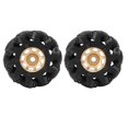 thumbnail image 1 of Rueda Mecanum Amonsee 60 mm 2 piezas para Coche modelo RC, 1 of 8