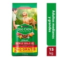 thumbnail image 1 of Alimento para Perro Dog Chow Extra Life Adulto Medianos y Grandes con Carne y Pollo 15.0 kg, 1 of 4