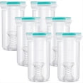 thumbnail image 1 of Contenedor de Pintura de Retoque Vasos de Retoque Vasos de Almacenamiento de Pintura con Tapas Contenedores de Almacenamiento de Pintura Contenedor de Pintura Hermético 6 Piezas, 1 of 6