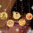 thumbnail image 3 of Christmas Lights String LED Decorative Hanging Lamp 5-Cavity Lighting Decoration for Indoor Outdoor Window, 3 of 10