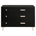 thumbnail image 2 of Babyletto Lolly 6 Drawer Double Dresser in Black and Natural, 2 of 8