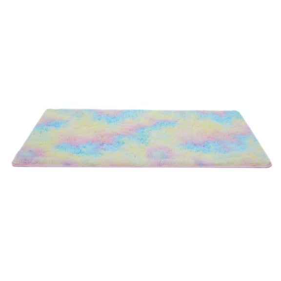 Super Soft Fluffy Solid Plush Shag Rug Shaggy Area Rugs Bedroom Living Room Anti-skid Carpet Yoga Mat Child Play Floor Pad