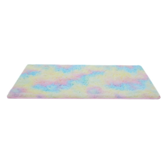 Super Soft Fluffy Solid Plush Shag Rug Shaggy Area Rugs Bedroom Living Room Anti-skid Carpet Yoga Mat Child Play Floor Pad