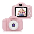 thumbnail image 4 of Cámara De Juguete Mini cámara digital HD para niños, 2 pulgadas, bonita cámara de vídeo con foto, juguetes, regalo (rosa) Likrtyny libre de BPA, 4 of 5