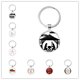 thumbnail image 2 of LLavero de Feliz Navidad de 25MM, cabujón de cristal de Santa Claus, colgante de árbol de Navidad, accesorios de joyería, regalos de navidad encantadores, 2 of 4