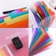thumbnail image 4 of Expanding File Organiser 13 Multicoloured Pockets Accordion Folder Plastic Files Filing Folders, 4 of 4