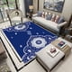 thumbnail image 1 of Beijing Style Carpets for Living Room Coffee Table Chinese Style Large Area Rugs for Bedroom Bedside  Study Non-slip Floor Mat My Lux Decor Round, 1 of 17