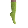 thumbnail image 2 of 3 Pairs Colorful Heavy Slouch Socks for Women Shoe Size 5-10 - (Orange-Almond Green-Hot Pink), 2 of 7