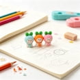 thumbnail image 6 of FEOLGEHLY 10PCS Erasers, Cartoon Eraser, Under 1$ Erasers Bulk, Mini Erasers, Cute Erasers, Pencil Erasers for Writing Drawing, Office Supplies, Stationery, Clean Erasing, Novelty (Random Colors), 6 of 7