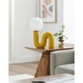 thumbnail image 5 of Livabliss Oyri Modern Accent Table Lamp, 15-inch, Yellow with White Shade, 5 of 5