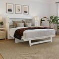 thumbnail image 4 of AFI Alpine Queen Wood Murphy Bed Chest with Mattress and Built-in Charger, White, 4 of 19