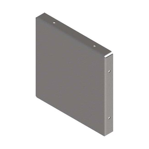 Nvent Hoffman Closure Plate,Wireway,Steel,6in.Hx6in.L F66GCPNK