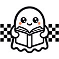 thumbnail image 3 of CafePress - Halloween Ghost Reading School Infant T Shirt - Infant T-Shirt, 3 of 4