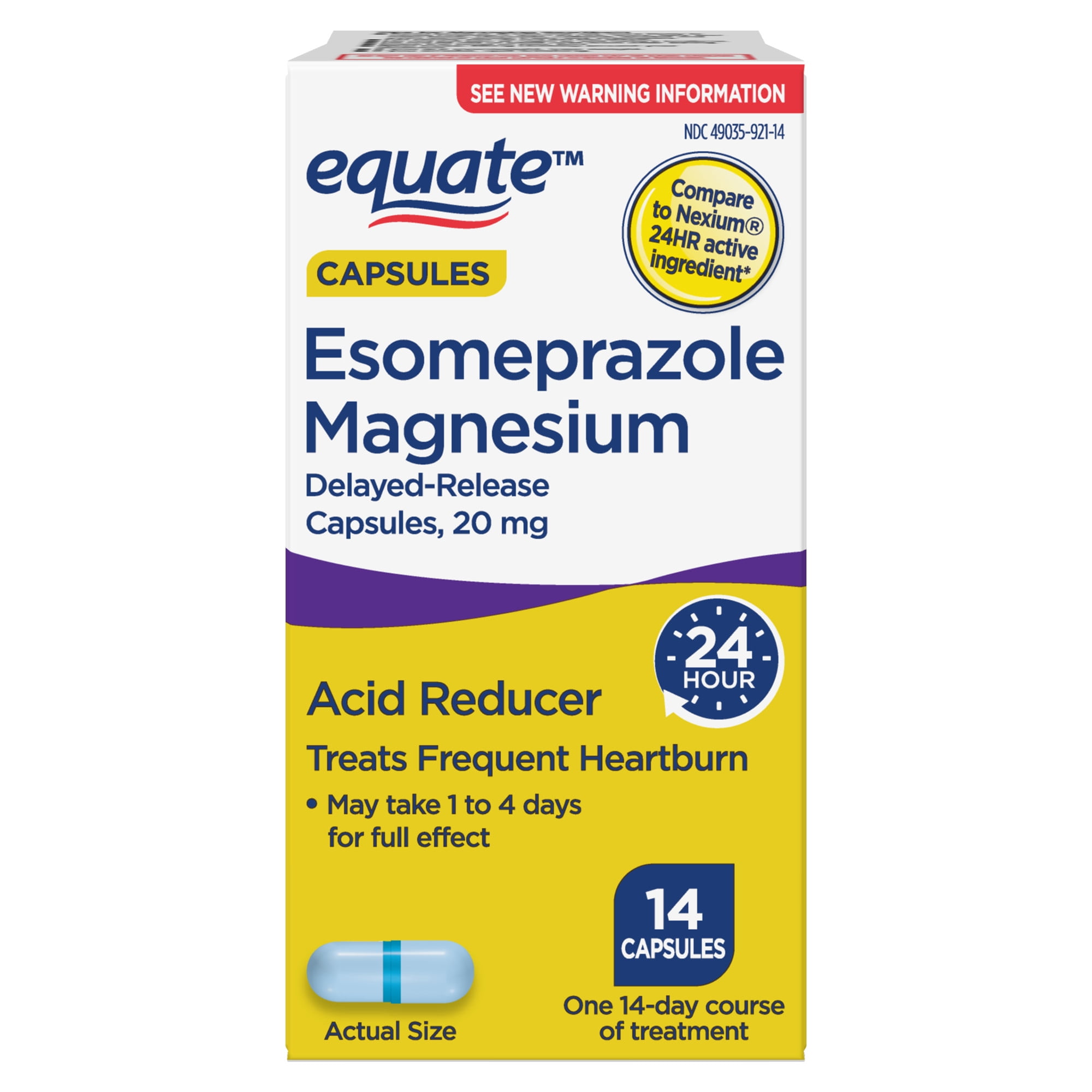 Esomeprazole Magnesium Delayed Release Capsules, 20 mg, Acid Reducer, 14 Fluid ounce (US)