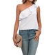 thumbnail image 2 of Camisa De Punto Superior Mujeres Cami Top Algodón suelto Sin mangas Sin espalda Ropa de vacaciones (Blanco L) Cgtredaw Para estrenar, 2 of 6