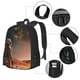 thumbnail image 2 of Balery Astronaut On Mars A Mochila para hombre y mujer - Tela Oxford 600D resistente - Gran capacidad, resistente al agua, ideal para la escuela, viajes y senderismo, 2 of 6