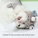 thumbnail image 3 of Cabeza De Pez Gato Con Palo De Teaser Para Gato, Juguete Interactivo, Adorable Sombrero De Teaser Para Gato Para Cuellos De 24-30cm, 3 of 7