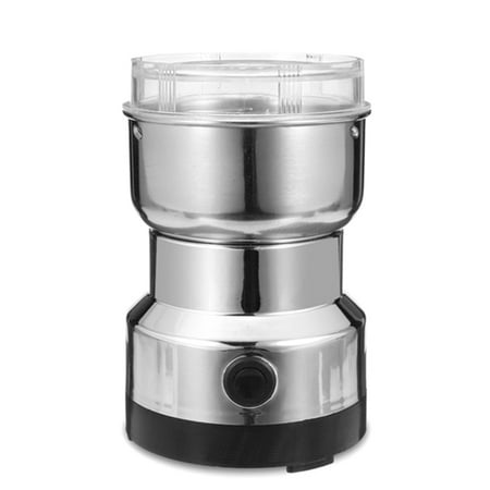 

Electric Spices Nuts Coffee Bean Mills Cutter Grinder with Stainless Steel for Home Kitchen