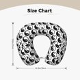 thumbnail image 5 of Disketp Yin Yang Travel Pillow Memory Foam Neck Pillow Support Pillow for Camping, Sleeping Rest Cushion Airplane Pillow, 5 of 8
