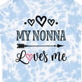 thumbnail image 4 of Inktastic My Nonna Loves Me Girls Girls Toddler T-Shirt, 4 of 5