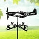 thumbnail image 1 of Veleta de hierro para tejado, indicador de dirección , soporte , veleta, para boda, granja, decoración de de patio de paddock Helicóptero CUTICAT Veleta, 1 of 7