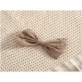 thumbnail image 4 of Bébé bébé Filles Robe d'Été Volant Manches Bouton Solide une Ligne Tutu Princesse Robes Bandeau Ensemble, 4 of 9